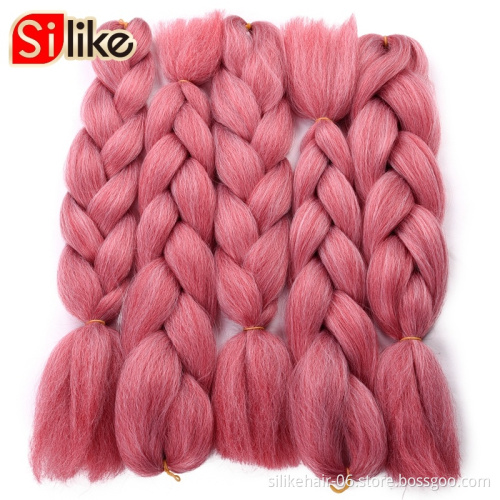 Bestselling african style hair bulk ombre braiding Synthetic hair Expression Braids Jumbo Extension Accessory China Manufacturer